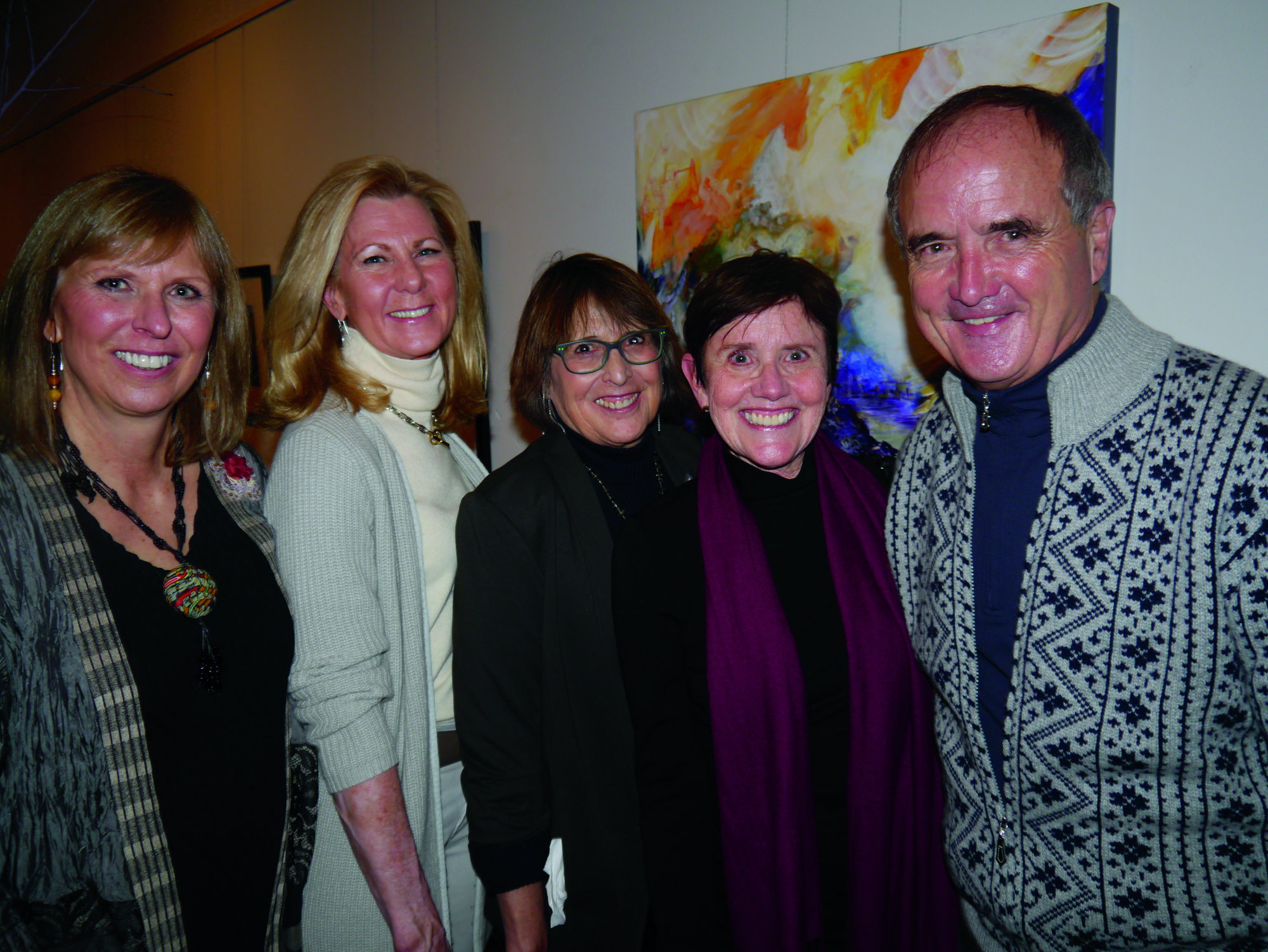 Kim Foos, Jerri Hoffmann, Rosalind Reed, JoAnn Levy, David Hoffmann