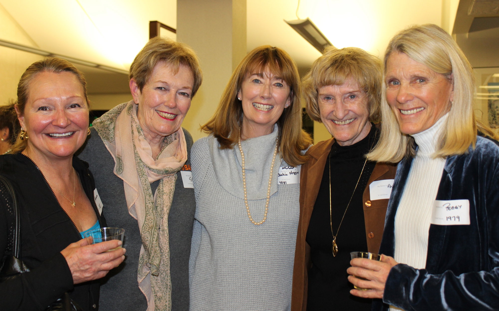 Anna Yanke, Sara Newsam, Jackie Higgins, Anneta Rappa, Peggy Nicholls;
