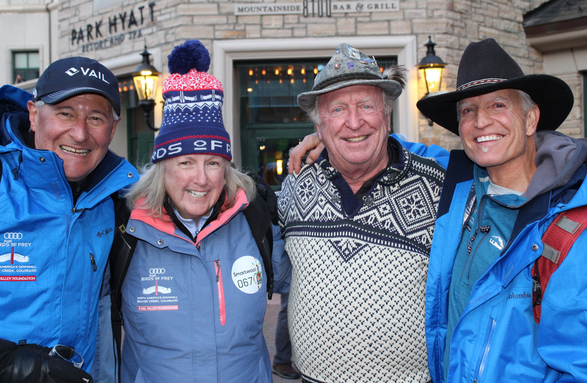 Ron Mooney, Chris Sena, Helmut Fricker, Jim Sanders