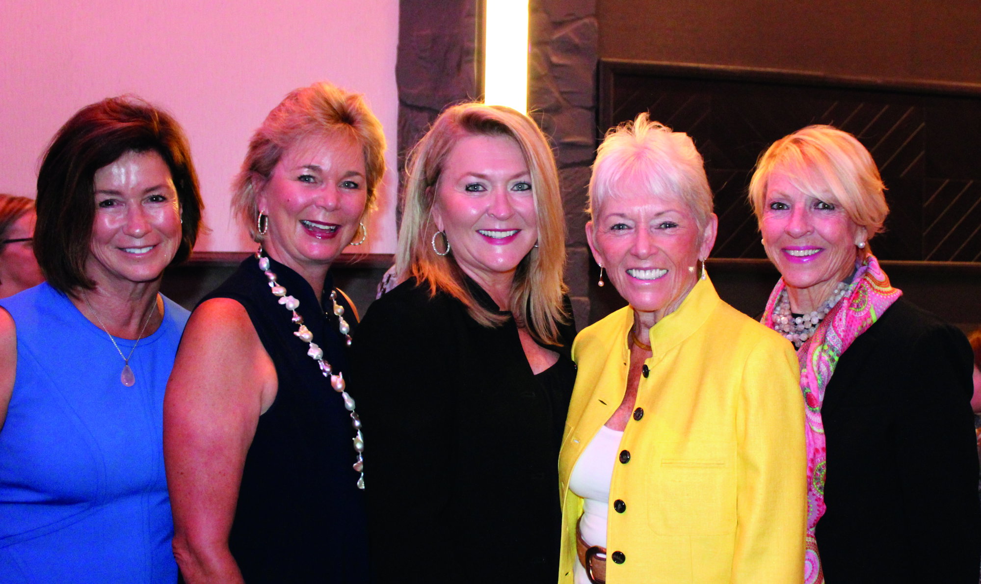 Debbie Douglas, Debbie Heuga, Cathy Thompson, Sandi Kinsley, Jackie Power